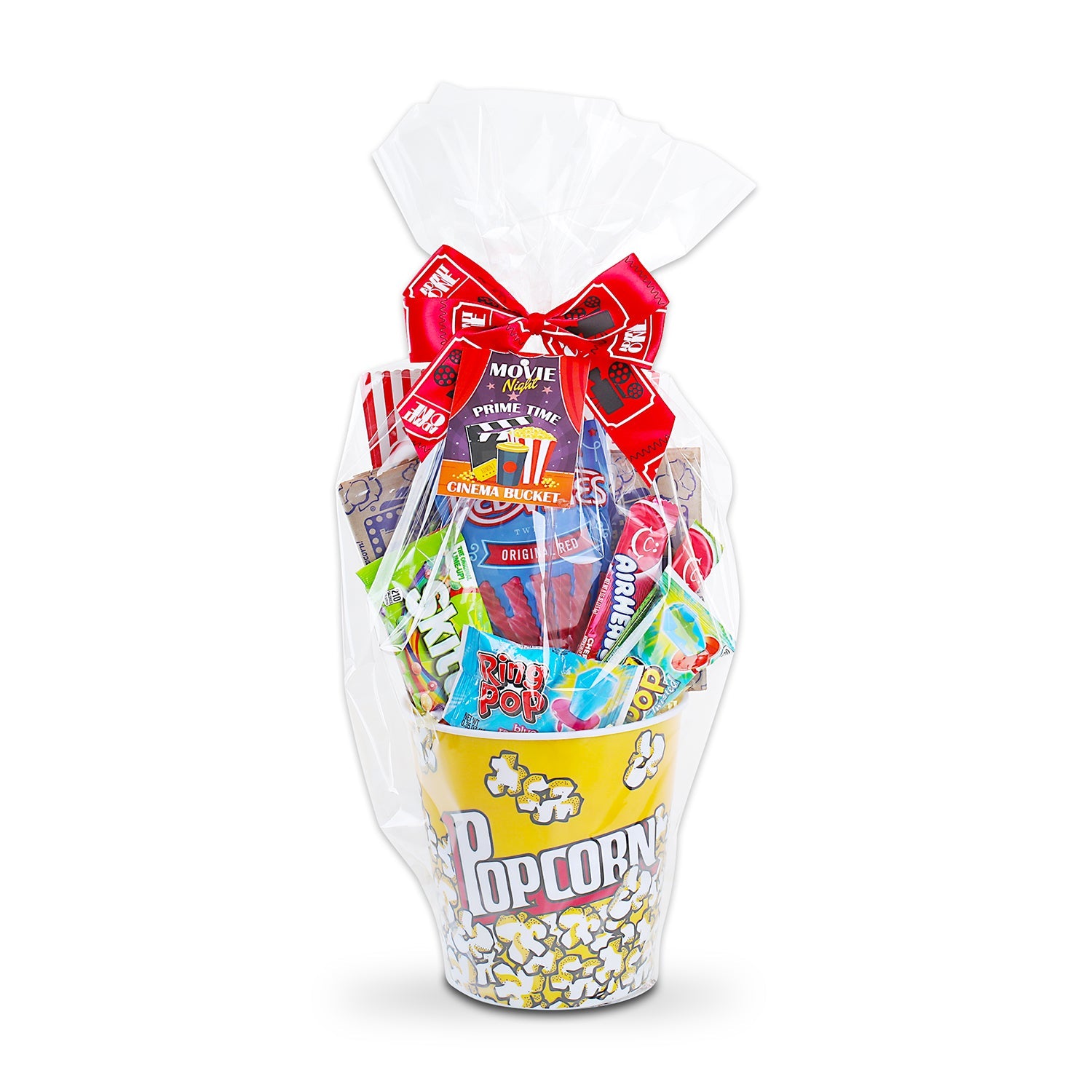 Pop-ular Movie Night Gift Basket - - Gift Baskets
