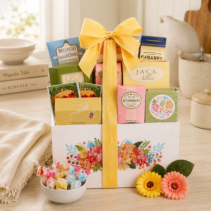 Sweet Moments Cookies & Sweets Gift Basket - -