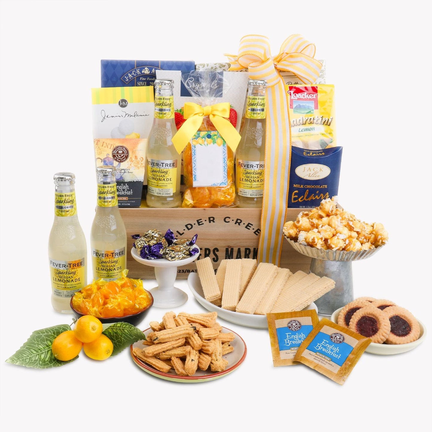 Sunshine is for Lemonade Summer Gift Basket - - Gift Baskets