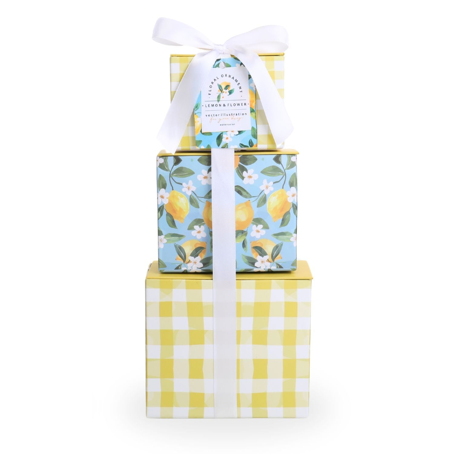 Lemon Twist Gift Tower- Alder Creek Gift Baskets- {{Product type}}