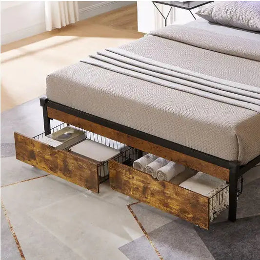 QUEEN BED DRAWERS Kia Day Design