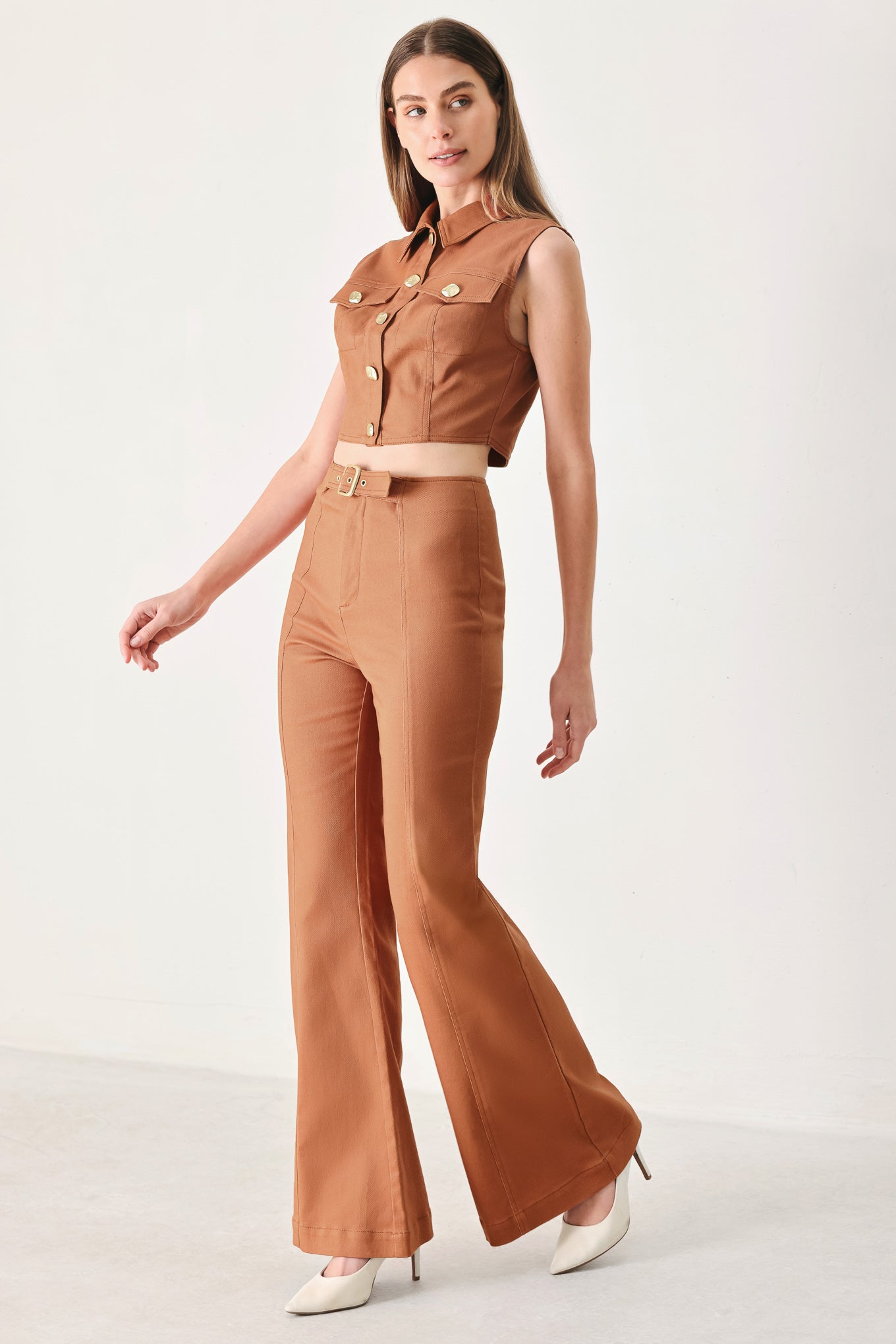 SAHARA EDIT WOVEN PANTS - - PANTS