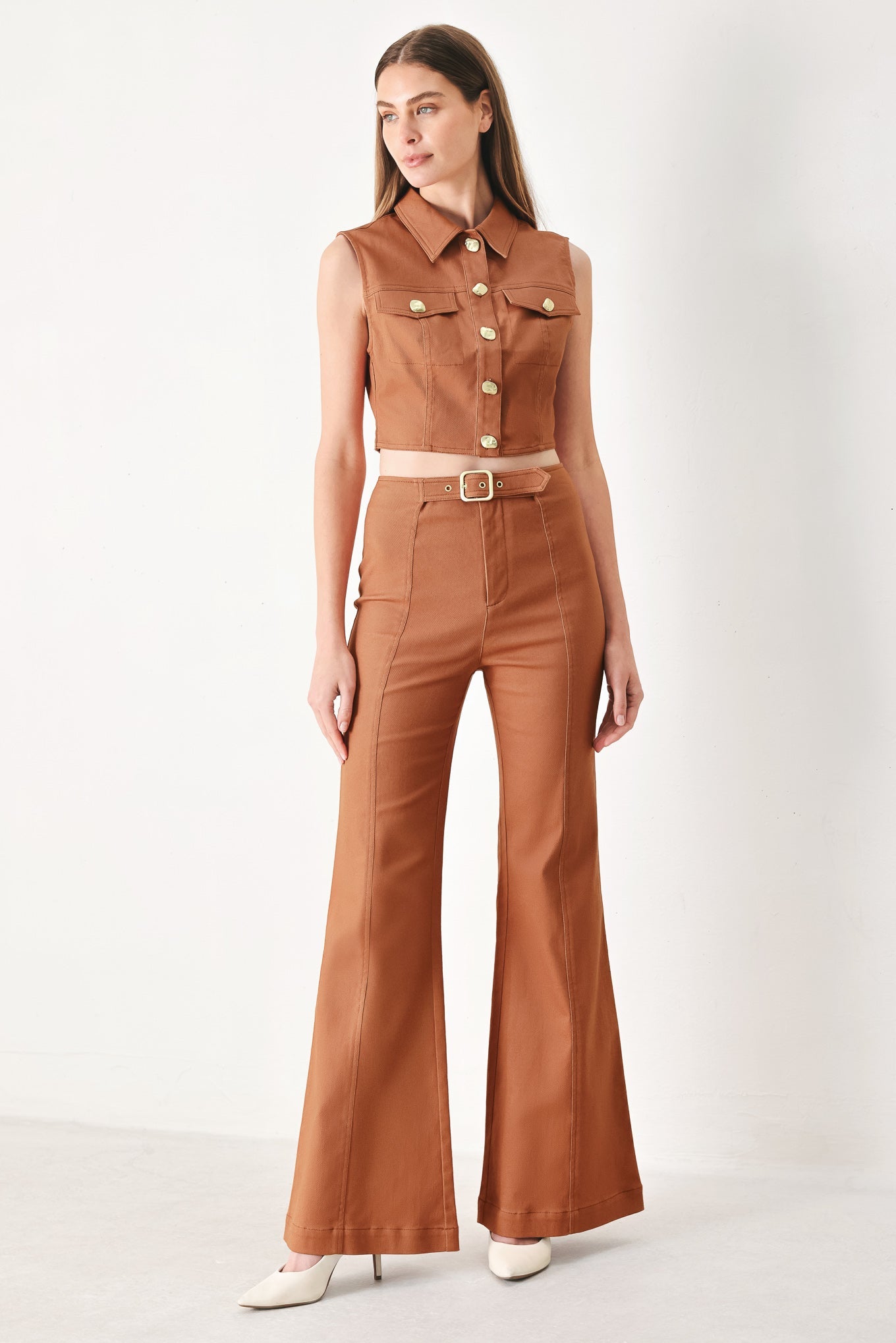 SAHARA EDIT WOVEN PANTS - - PANTS