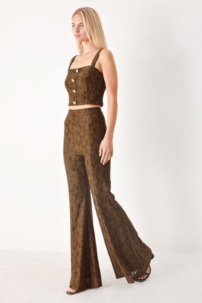 MOONLIGHT BOHO WOVEN PANTS - - PANTS