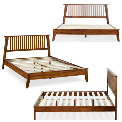 Kaylin Solid Wood Bed Frame - - Bed Frame