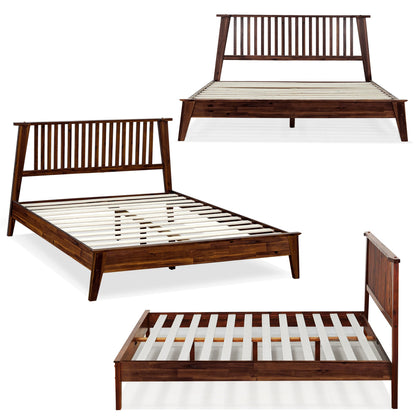 Kaylin Solid Wood Bed Frame - - Bed Frame