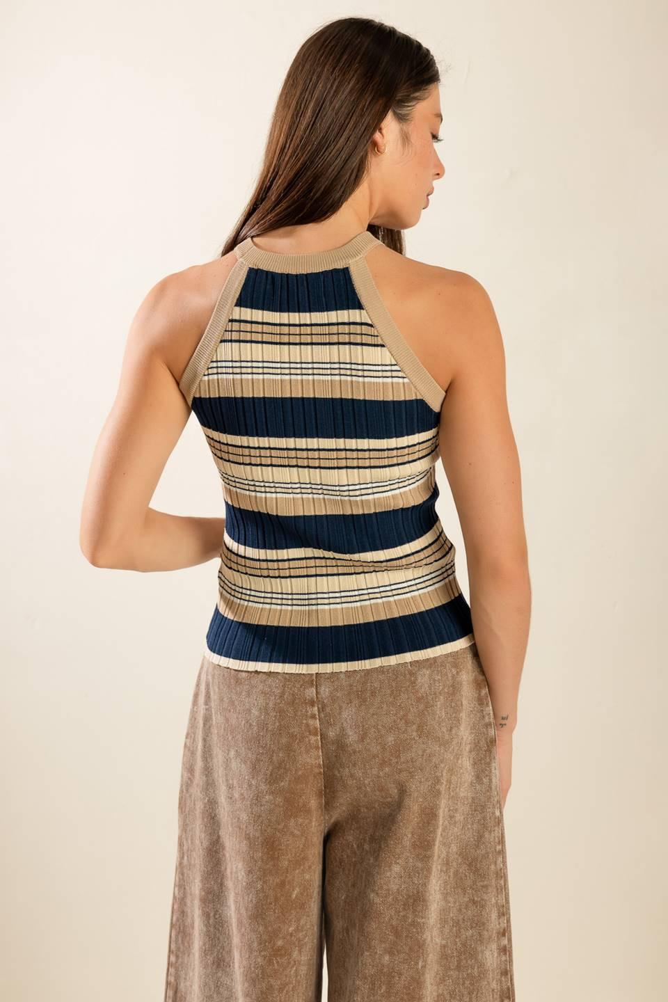 ANYTIME NOW SWEATER KNIT TOP - - SWEATERS