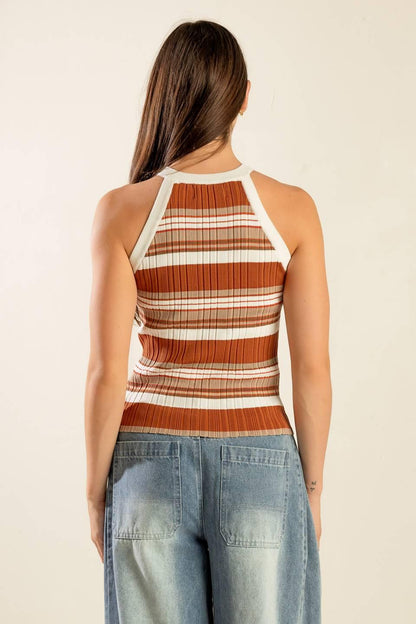 ANYTIME NOW SWEATER KNIT TOP - - SWEATERS