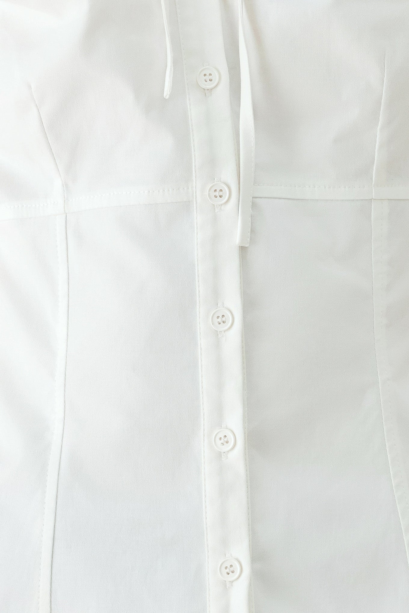 WHITE ROSE DAYDREAM WOVEN TOP - - TOPS