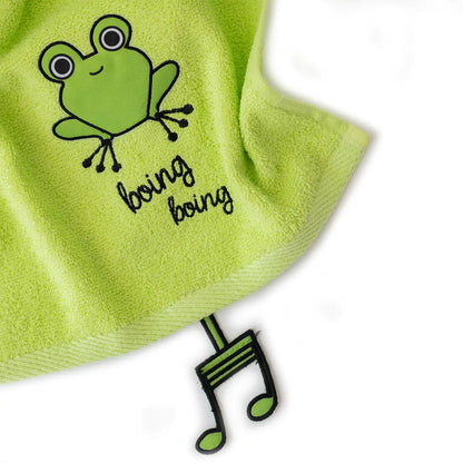 Milk&Moo Cacha Frog Baby Towel Set of 2