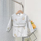 Cute Baby Bibs Toddler Long Sleeve Apron Kia Day Design