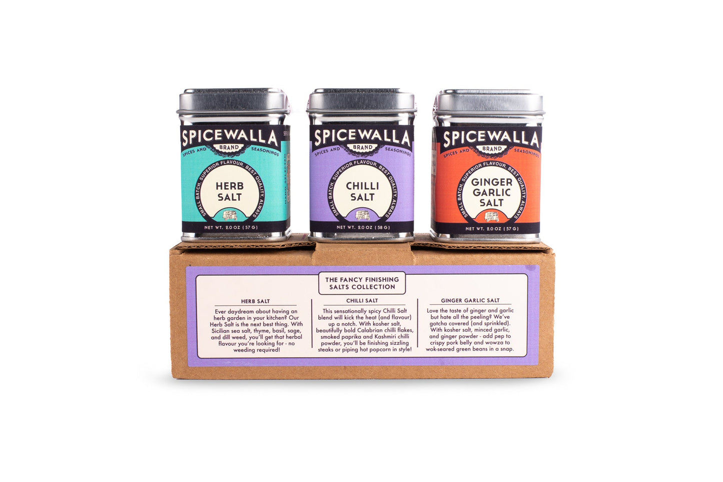 3 Pack Fancy Finishing Salts Collection - - Collections