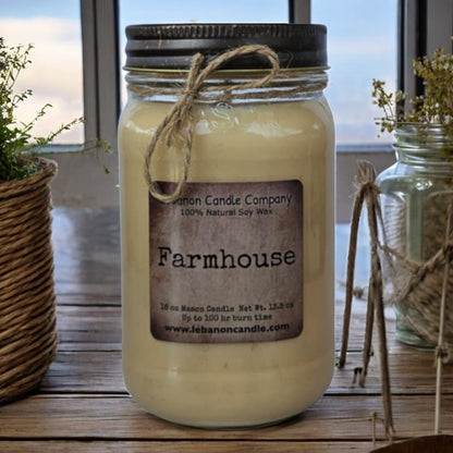 Farmhouse Candle - - Candles & Melts