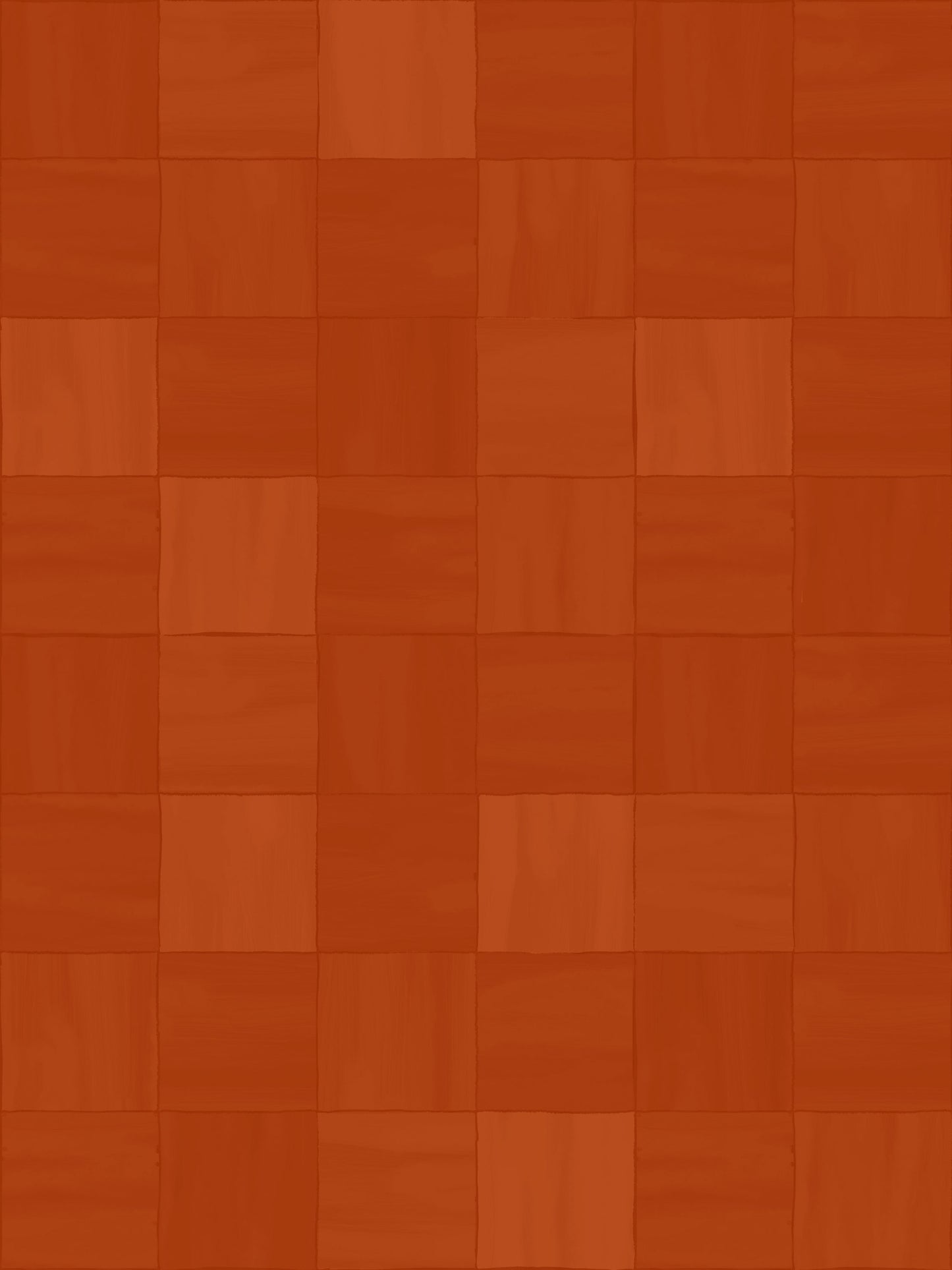 Zellige Wallpaper, rust- Samantha Santana Creative- {{Product type}}