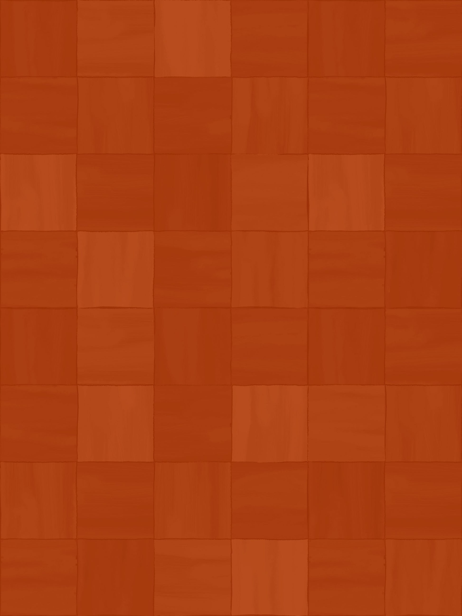 Zellige Wallpaper, rust- Samantha Santana Creative- {{Product type}}