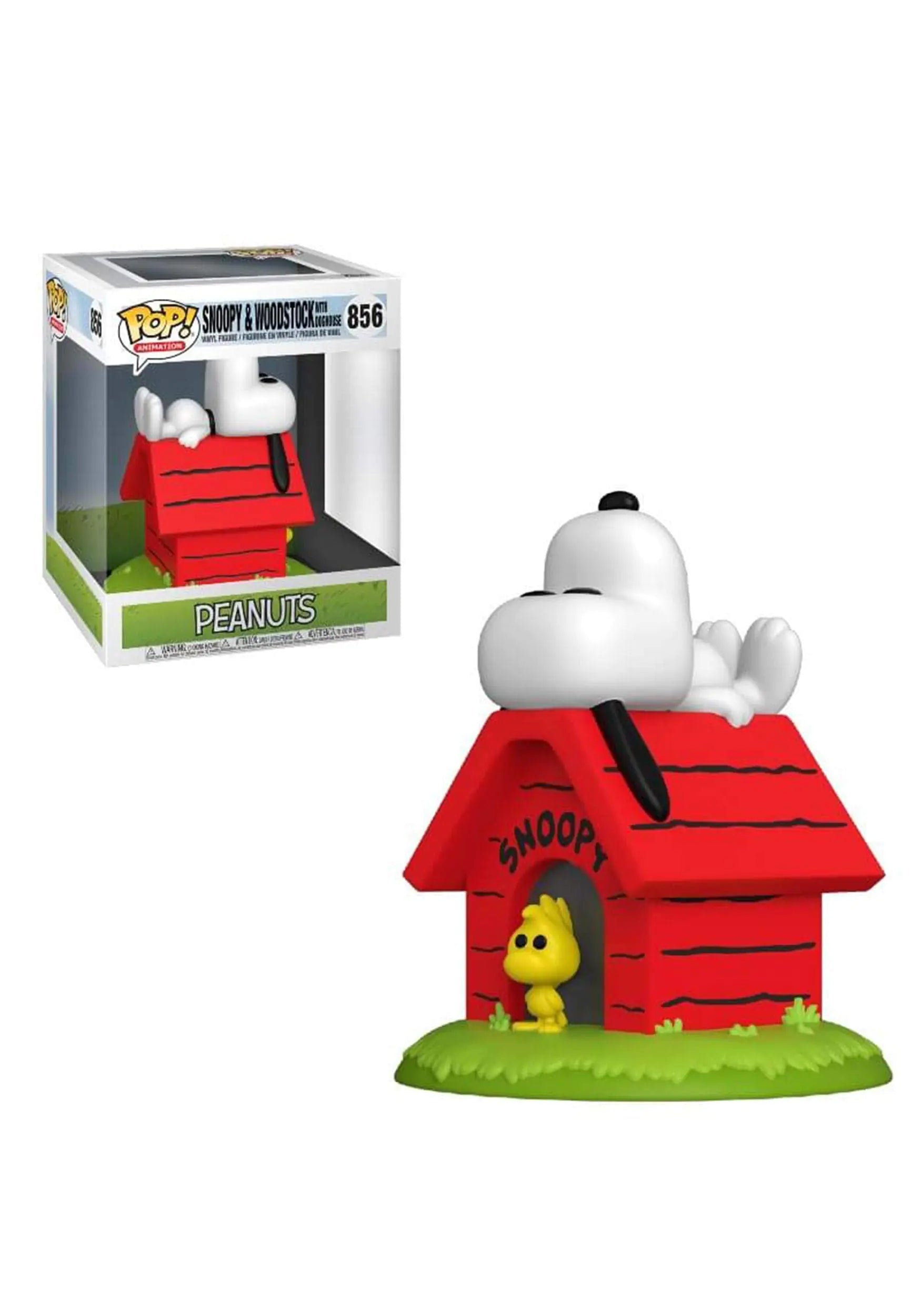 Funko Pop! Deluxe: Peanuts - Snoopy on Doghouse Red - n a - toy