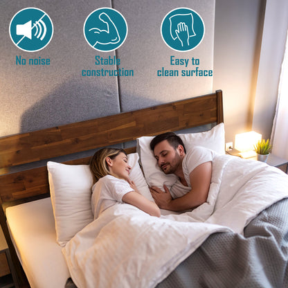 Callisto Solid Wood Bed Frame - - Bed Frame