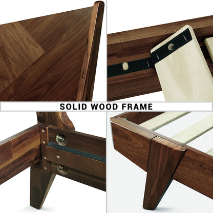 Gazelle Platform Bed Frame - - Bed Frame