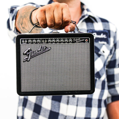 Fender Amp Tin Lunch Box - -