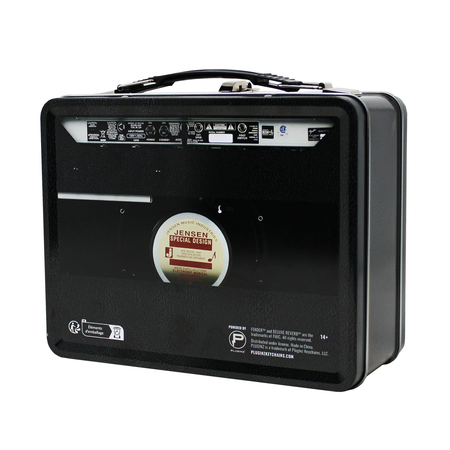 Fender Amp Tin Lunch Box - -