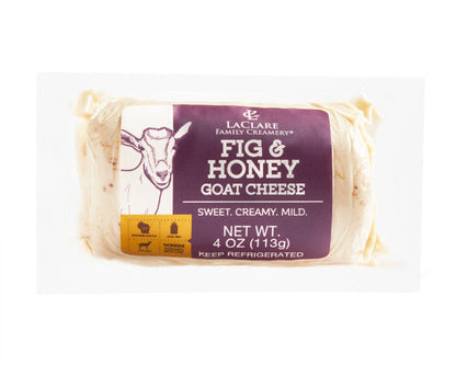LaClare Fig & Honey Goat Cheese- Keystone Cheese- {{Product type}}