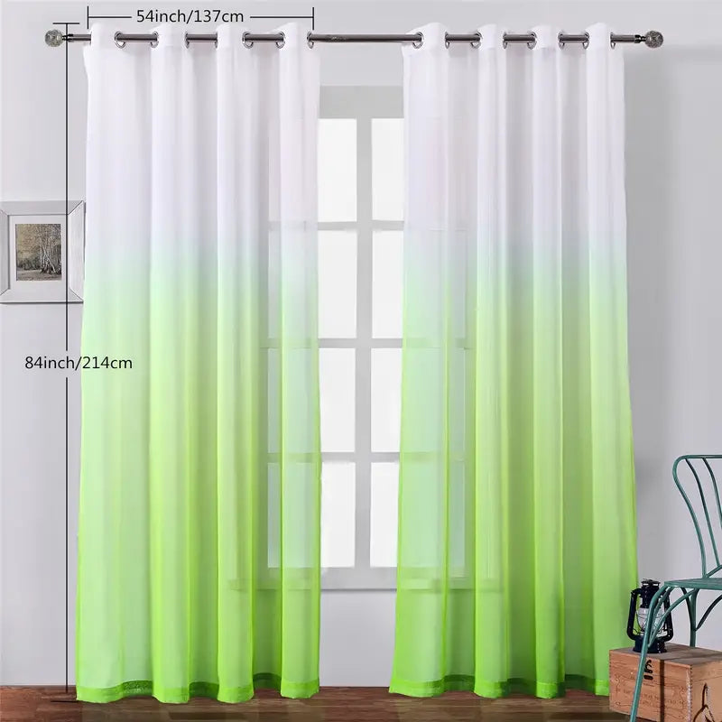 Gradient Curtain Panels - Kia Day Design