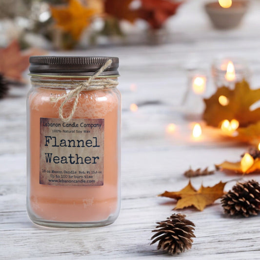 Flannel Weather Candle - - Candles & Melts