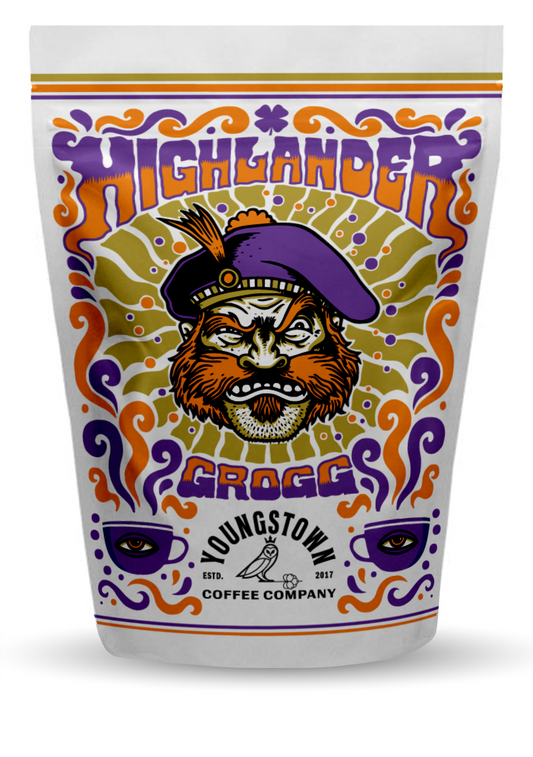 Highlander Grogg Coffee - 12 Oz. Ground - Coffee