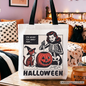 It's Never Too Early for Halloween Tote Bag, Funny Retro Gift Shopper for Sassy Women - Black Handle - Tote Bag