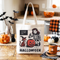 It's Never Too Early for Halloween Tote Bag, Funny Retro Gift Shopper for Sassy Women - White - Tote Bag