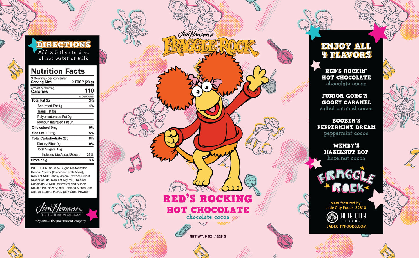 Fraggle Rock Red's Rocking Hot Chocolate : Chocolate Cocoa - -