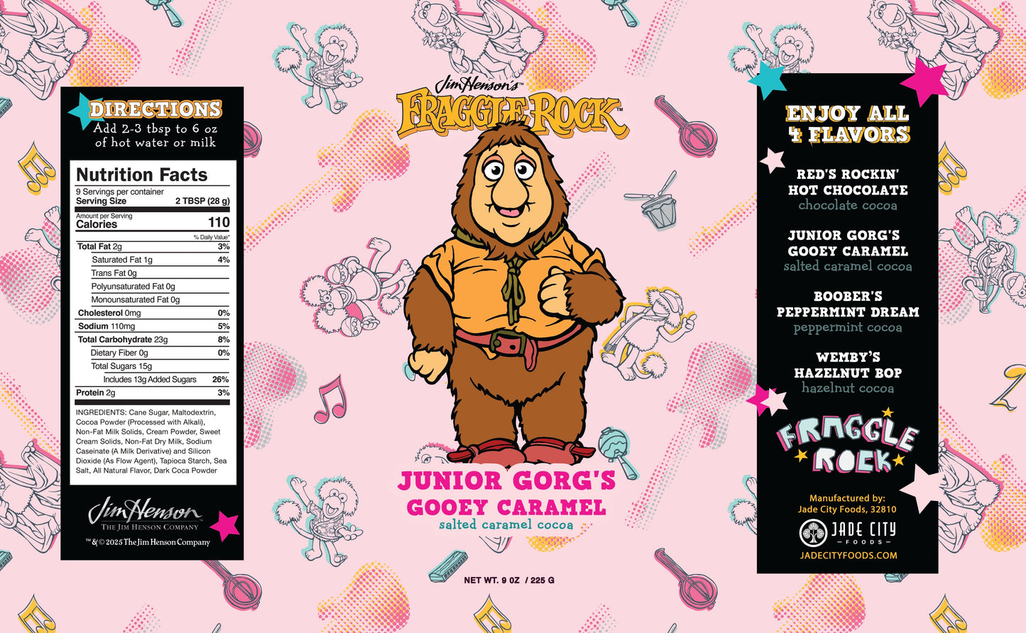 Fraggle Rock Junior Gorg's Gooey Caramel : Salted Caramel Cocoa - -