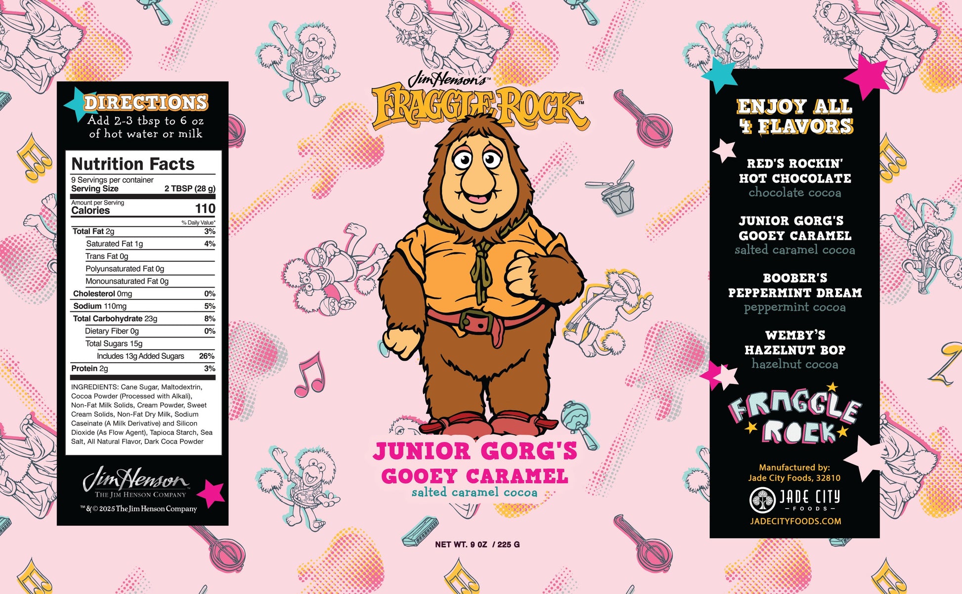 Fraggle Rock Junior Gorg's Gooey Caramel : Salted Caramel Cocoa - -