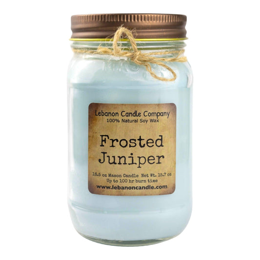 Frosted Juniper Candle - - Candles & Melts