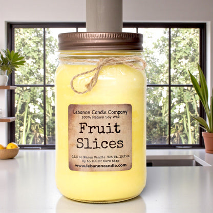 Fruit Slies Candle - - Candles & Melts