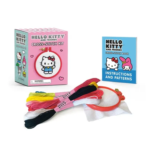Hello Kitty and Friends Cross-Stitch Kit - Paperback - - Books
