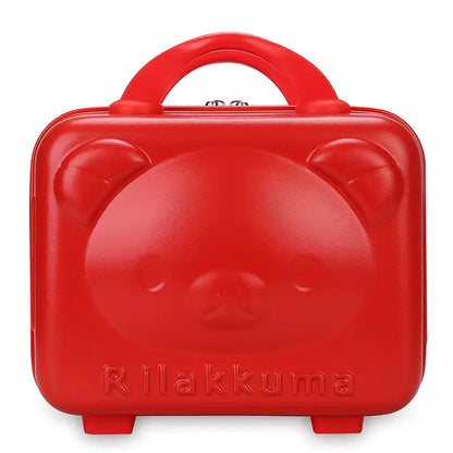 Luxury Cartoon Bear Travel Suitcase for Kids (14-Inch) - Kia Day Design