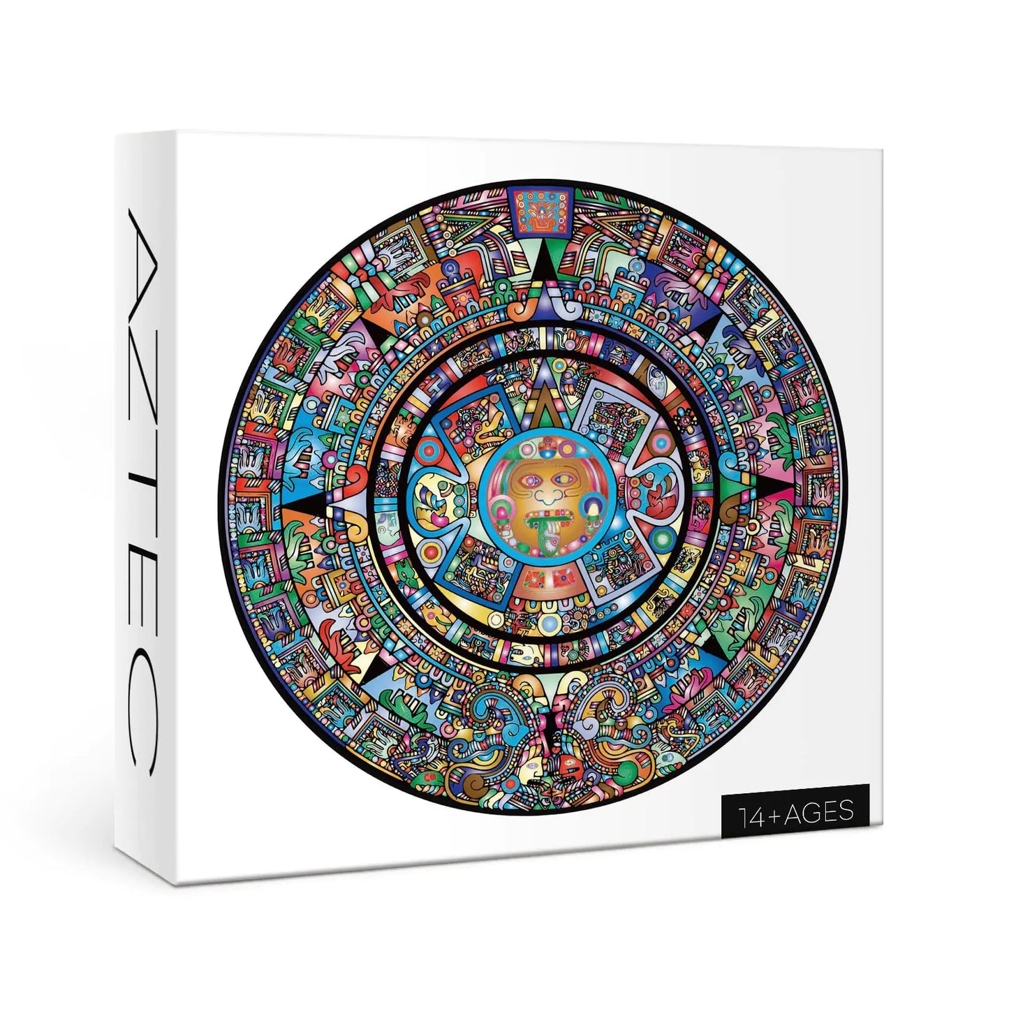 1000 Piece Mandala Round Jigsaw Puzzle - - puzzle