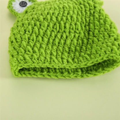 Frog Crochet Baby Hat