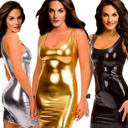 Ladies Form Fitting Sleeveless Dress - Kia Day Design