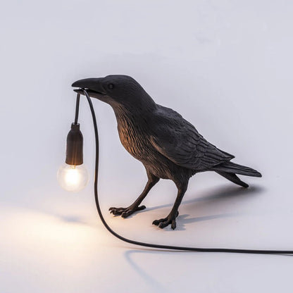 Two-Color Raven Movable Wall Table Lamp UK Plug 29