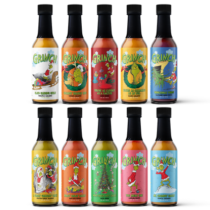 Grinch Hot Sauce 10-Pack - - Hot Sauce