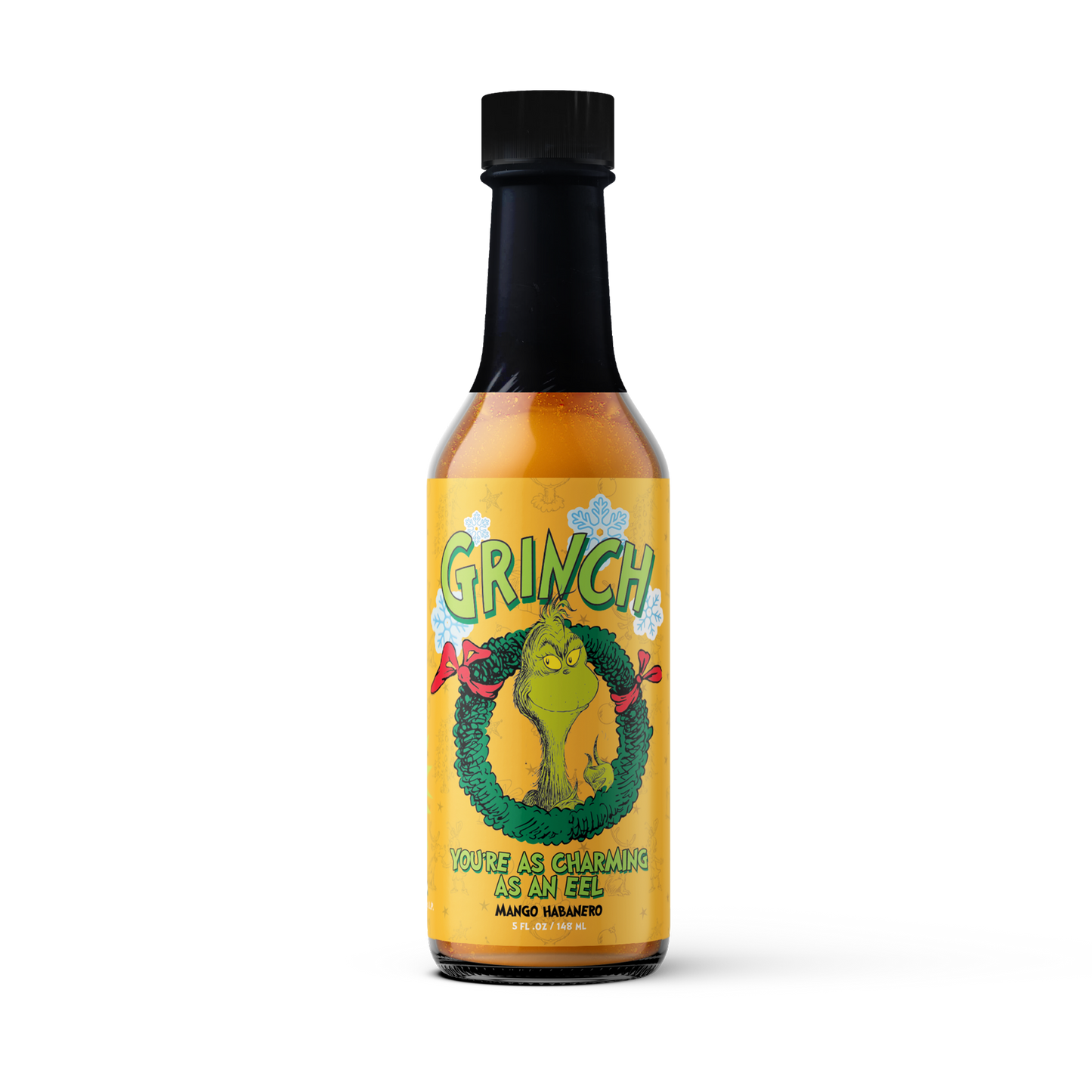 Grinch You're As Charming As An Eel : Mango Habanero - - Hot Sauce