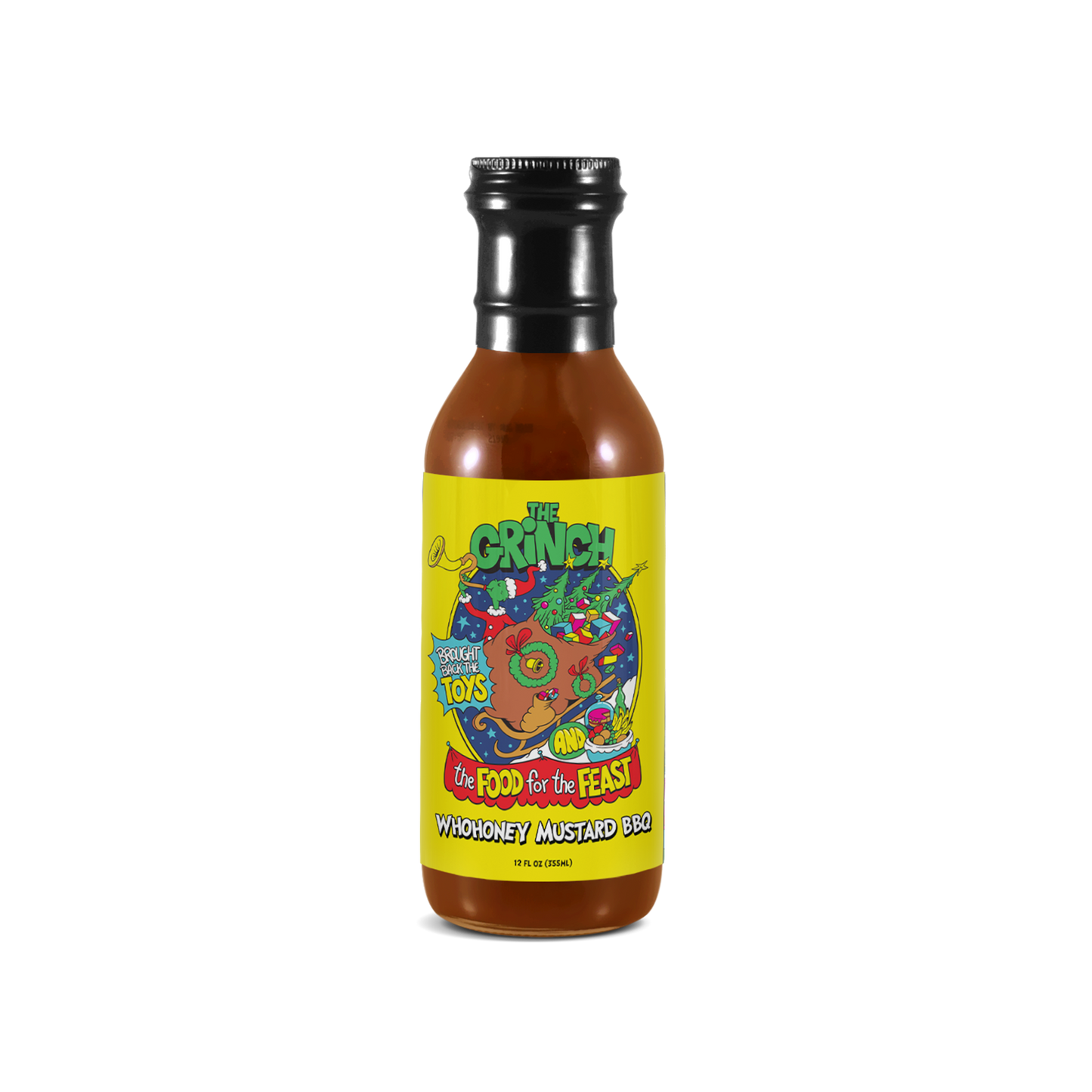 Grinch BBQ Sauce 3-Pack - - BBQ Sauce
