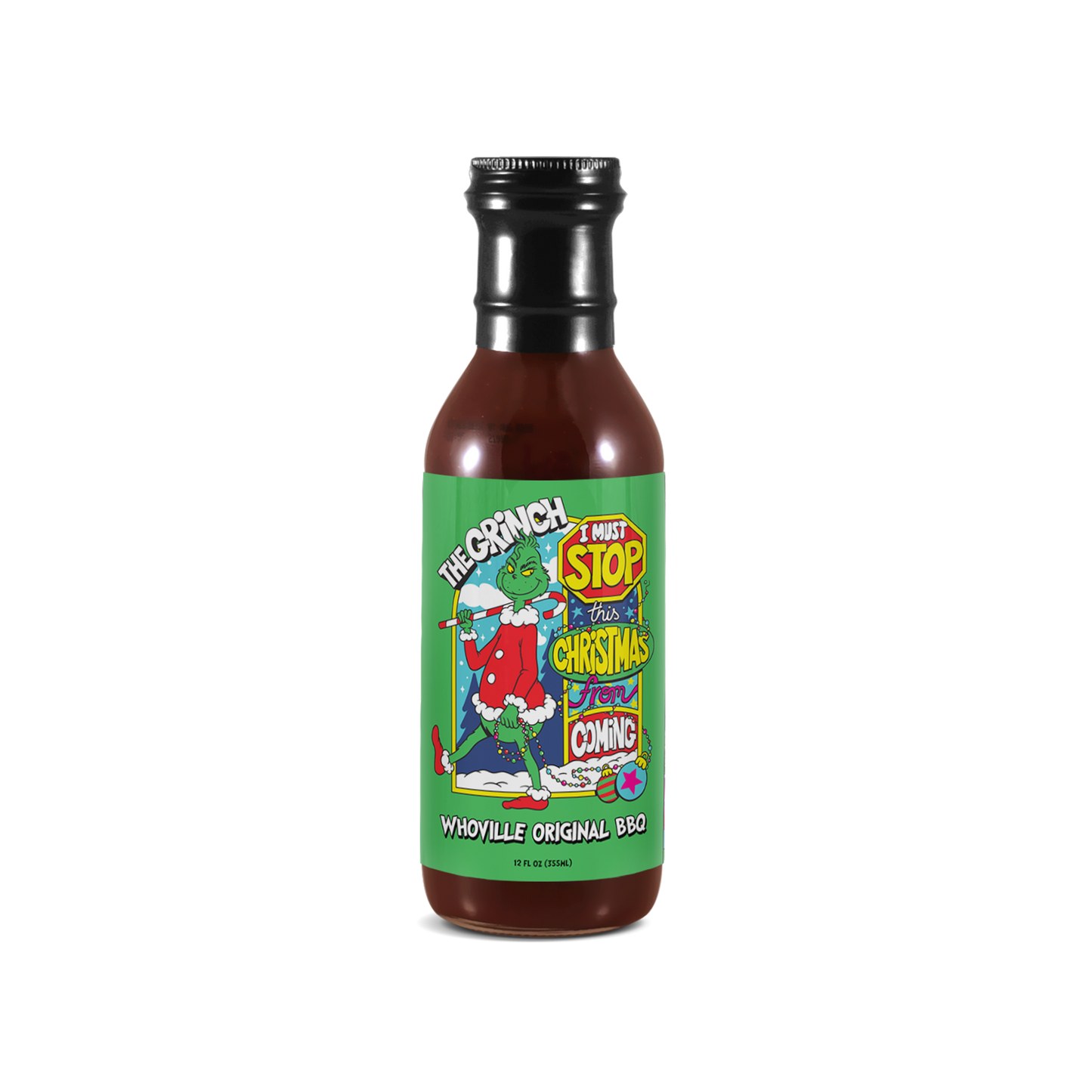 Grinch BBQ Sauce 3-Pack - - BBQ Sauce