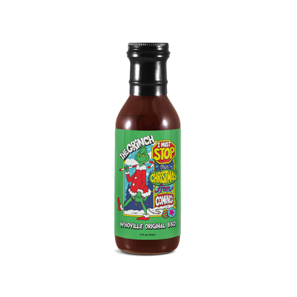 Grinch BBQ Sauce 3-Pack - - BBQ Sauce