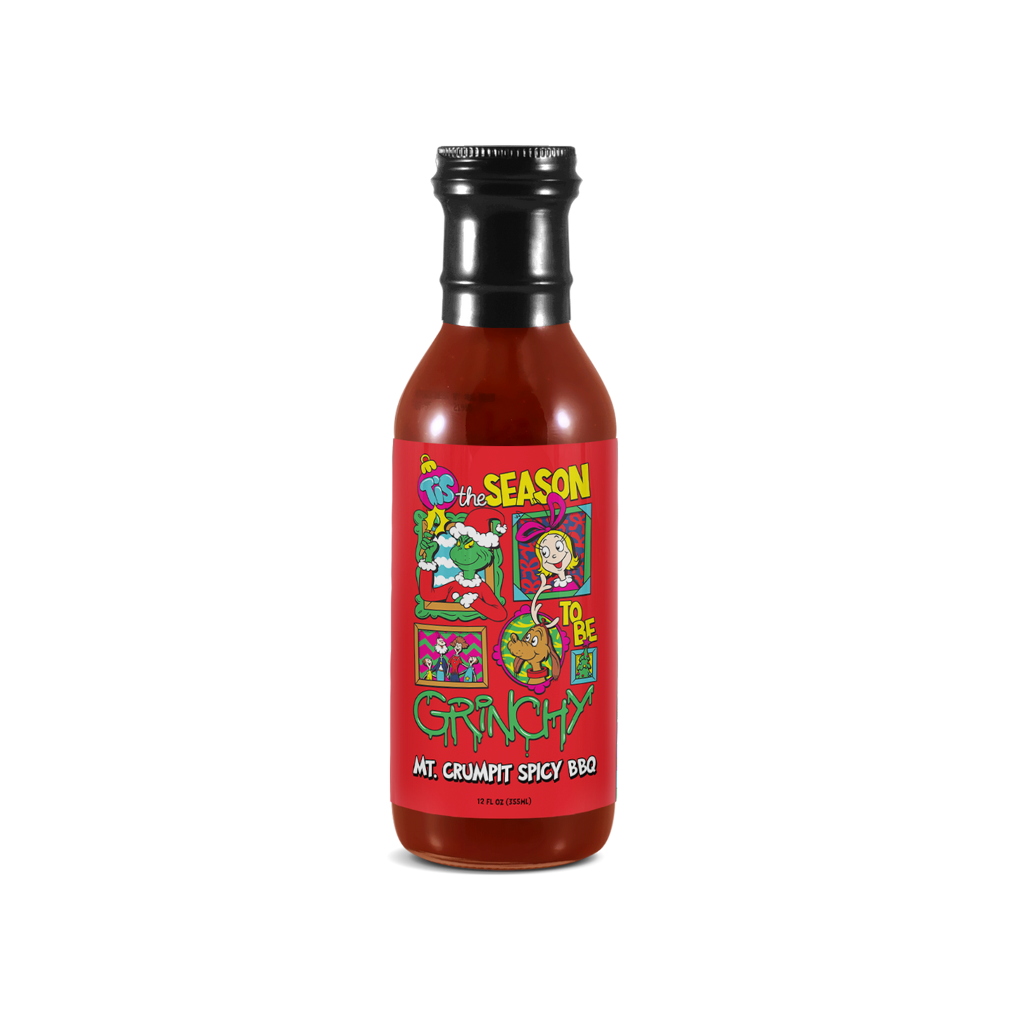 Grinch BBQ Sauce 3-Pack - - BBQ Sauce