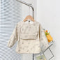Cute Baby Bibs Toddler Long Sleeve Apron Kia Day Design