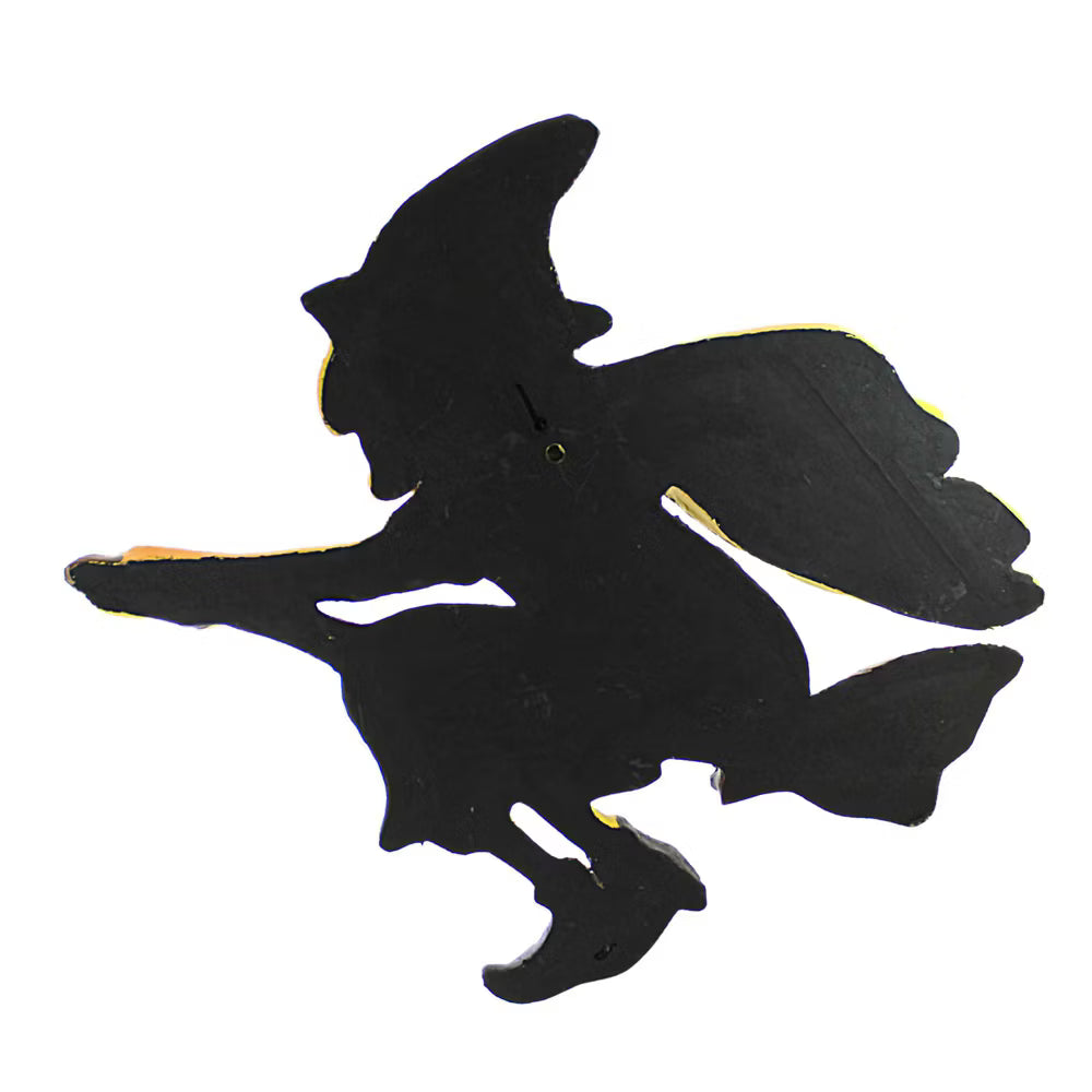 Retro Halloween Paper Mache Witch Wall Decor - - Fall & Halloween