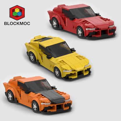 Supra GR Racing Car Bricks Toys Kia Day Design